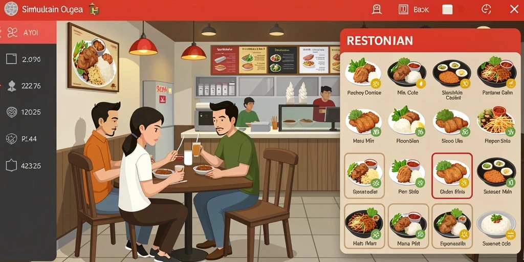 Karakter dengan kemampuan unik siap untuk membantu Anda.