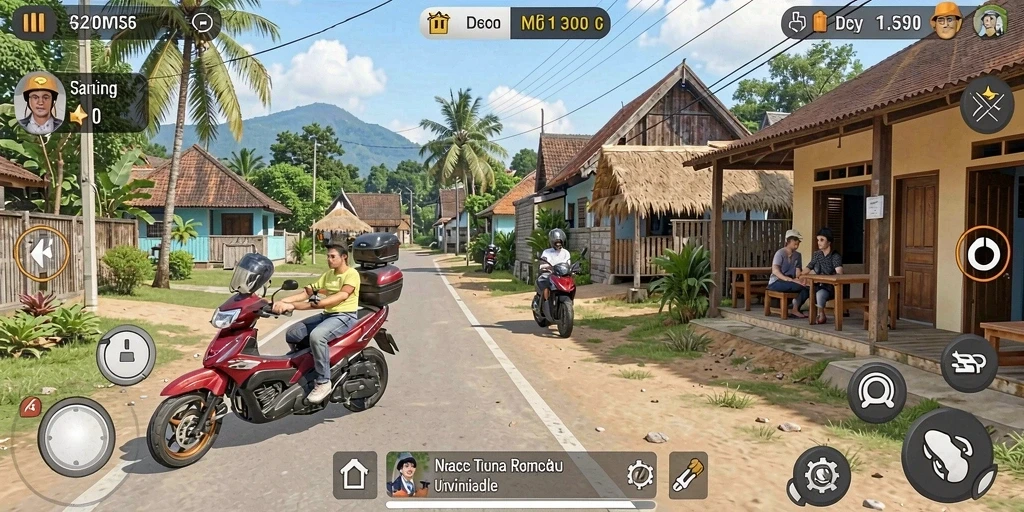 Screenshot menampilkan grafis berkualitas tinggi dari salah satu slot baru.