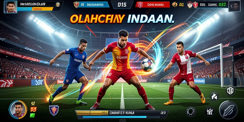 Menunjukkan momen kolaborasi dalam multiplayer mode.