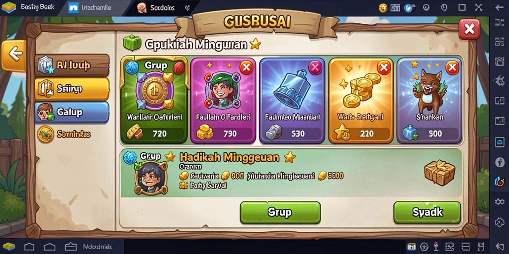 Pemandangan indah dunia fantasi yang memikat hati.