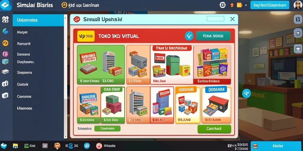 Tampilan antarmuka yang intuitif dan user-friendly.