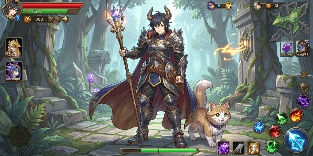 Mode multiplayer seru untuk bersaing dengan teman.